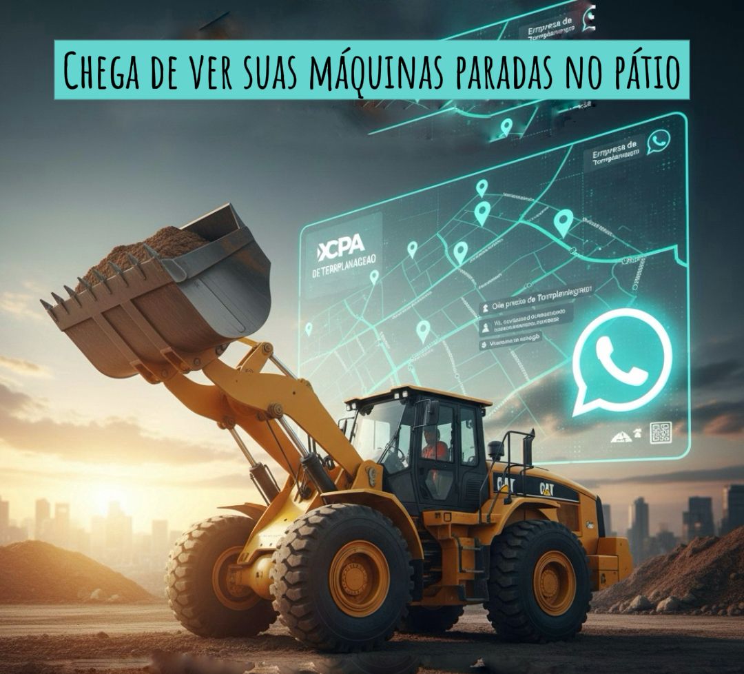 Chega de ver suas máquinas paradas no pátio